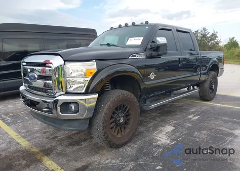 2015 Ford F-250 Lariat z USA, uszkodzony, nr VIN 1FT7W2BT7FED38359
